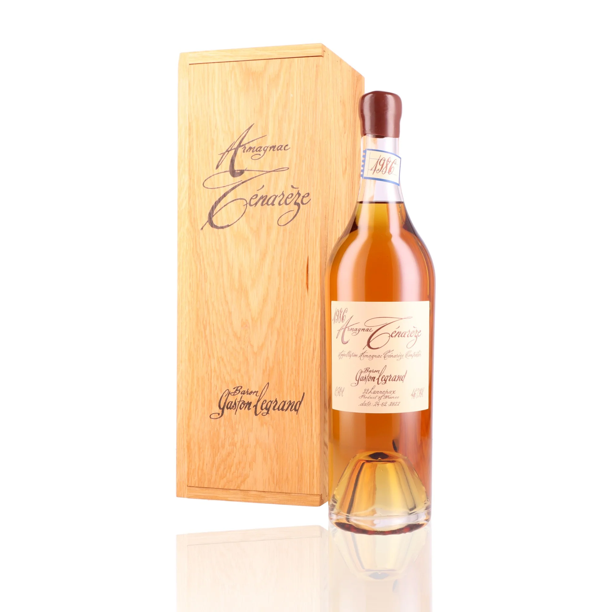 BARON GASTON LEGRAND - Ténarèze 1986 - 46% - Image 3
