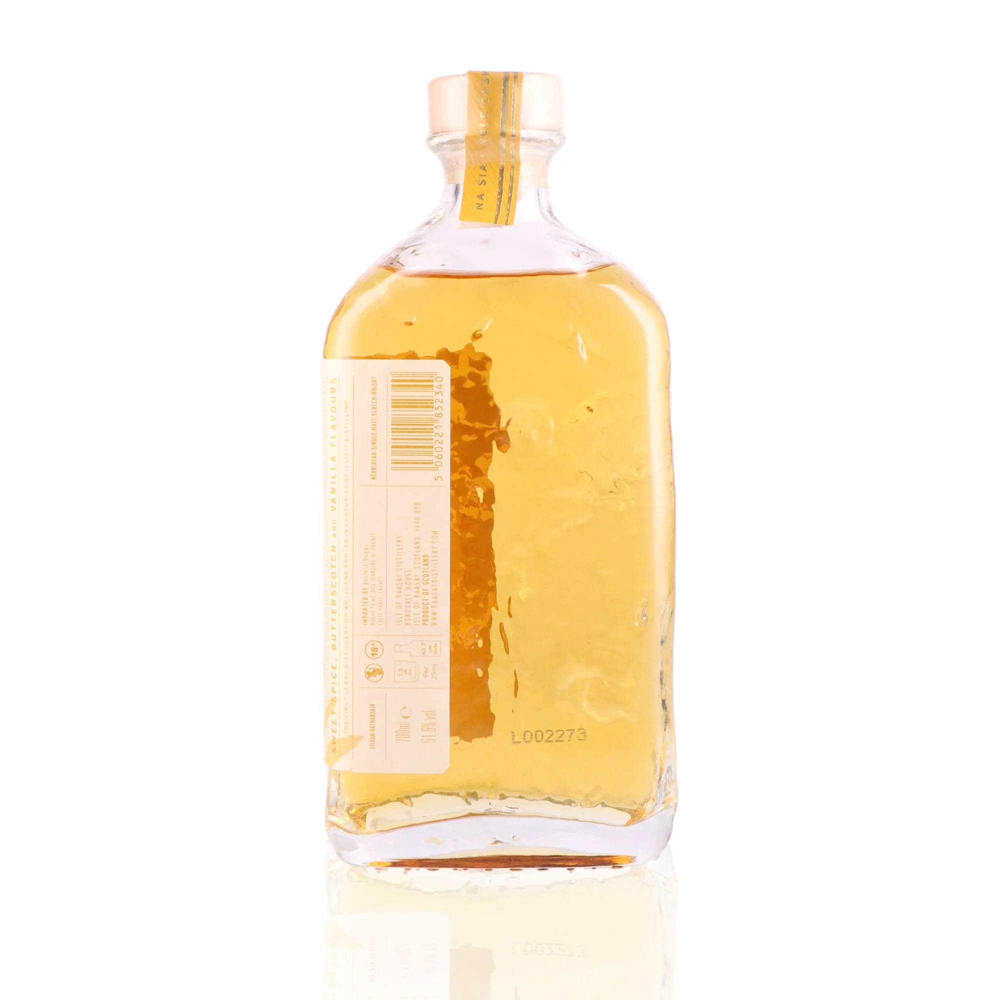 ISLE OF RAASAY - 5 ans Unpeated Ex-Rye - 61,8% - Image 2