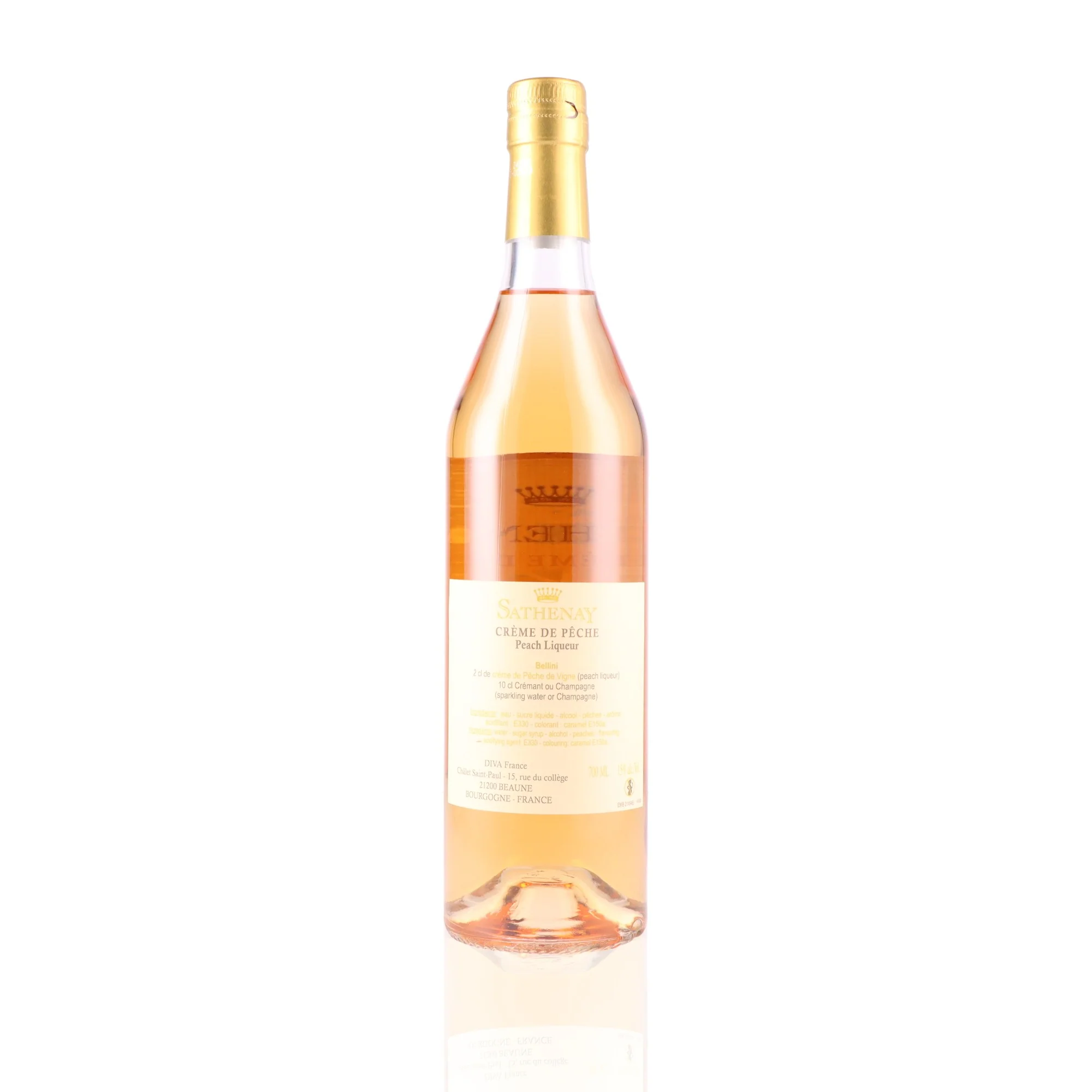 SATHENAY - Crème de Pêche - 15% - Image 2