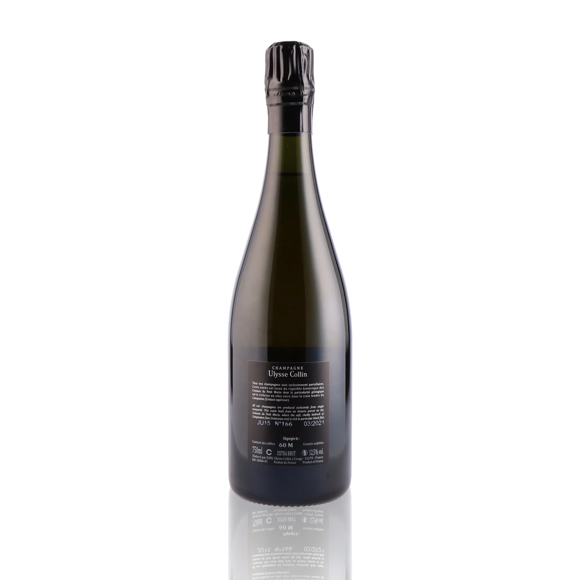 ULYSSE COLLIN - Le Jardin d'Ulysse Base 2015 60 Mois - 12,5% - 97 Robert Parker - Image 2